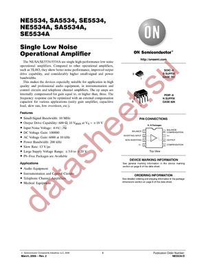 NE5534AN datasheet  